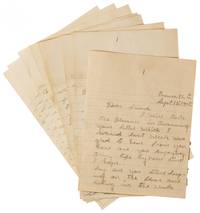 (Letters): Small Archive of letters and Newspaper Clippings About the Death of Alfonzo Leonhardt Mauney, a U.S. Solider during World War I.