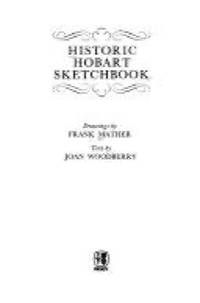 Historic Hobart sketchbook