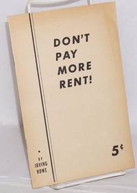 Don't pay more rent!