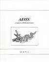 AEON: VOL. III, NO. 5: A Journal of Myth and Science