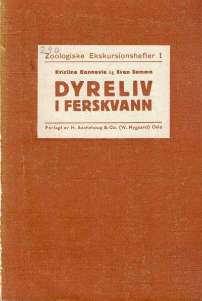 Dyreliv i ferskvann. (Zoologiske…