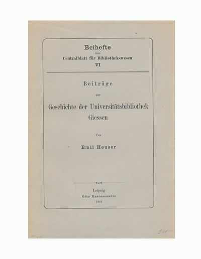 Beiträge zur Geschichte der…