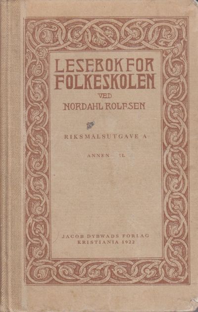 Lesebok for folkeskolen. Med tegninger av norske…