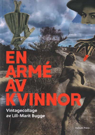 EN ARMÉ AV KVINNOR. Vintagecollage.