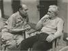 View Image 1 of 2 for General Della Rovere (Original photograph of Roberto Rossellini and Vittorio De Sica from the set of... Inventory #150777