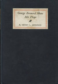 George Bernard Shaw: His Plays