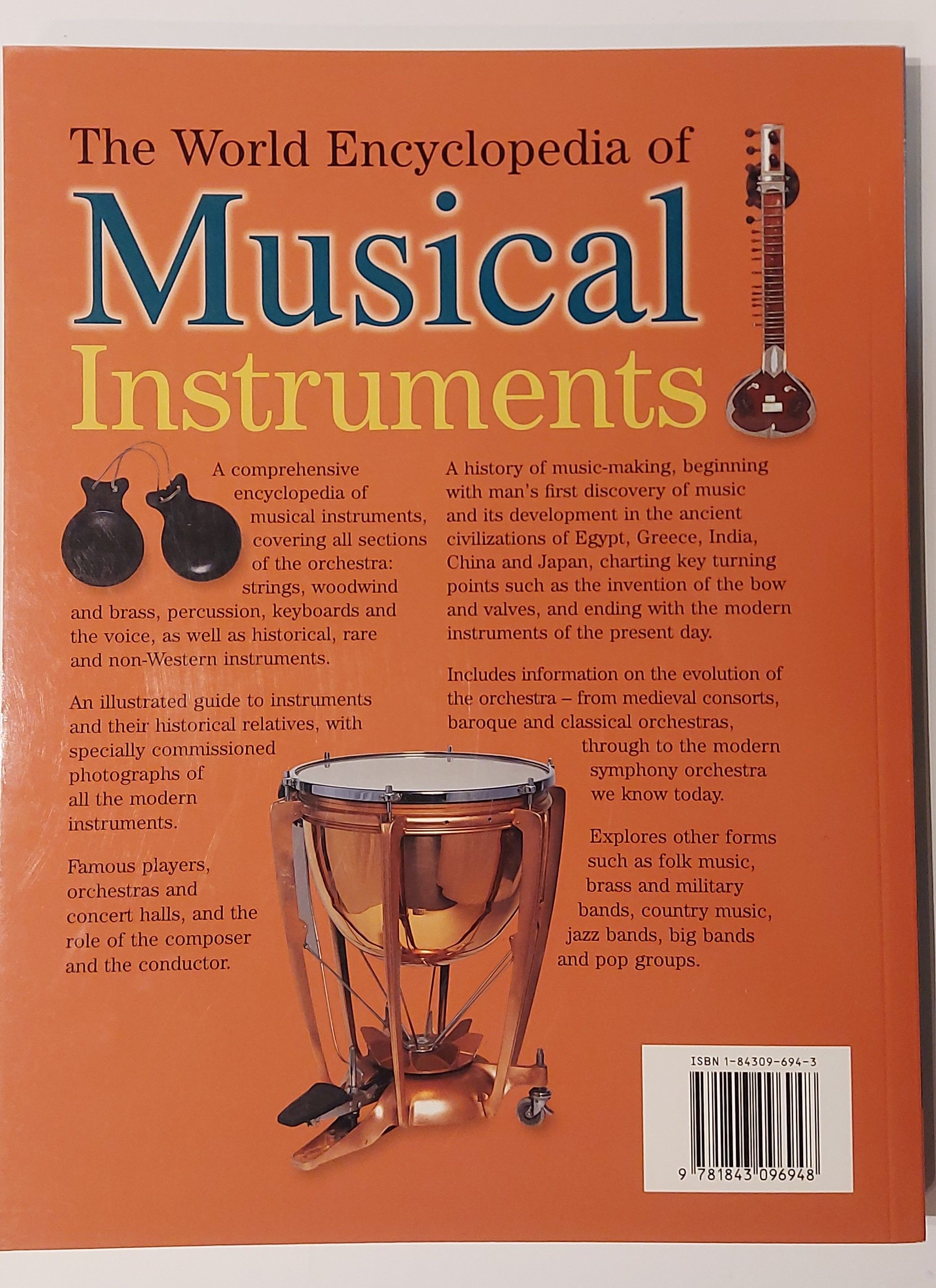 The World Encyclopedia Of Musical Instruments by Wade-Mathews, Max