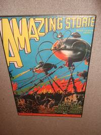 POSTER for Volume 2 ( No. 5 ) August 1927 Issue of Amazing Stories / Frank R Paul Art Showing the...