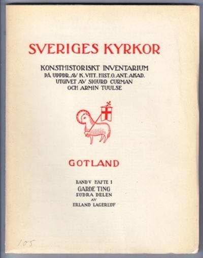 Kyrkor på Gotland. Garde ting. Södra delen.