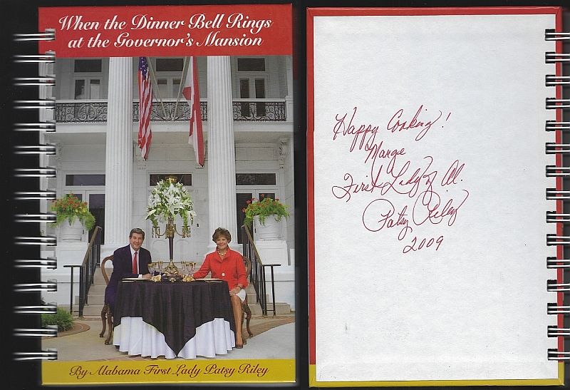 Riley, Patsy - When the Dinner Bell Rings at the Governor's Mansion Treasured Recipes Past and Present.