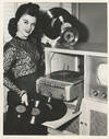 ADMIRAL TRIPLE-PLAY RECORD CHANGER (1949) Publicity photo ft. Jackie Van