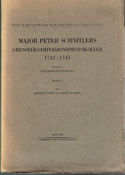 Major Peter Schnitlers…