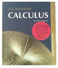 Calculus: Early Transcendentals