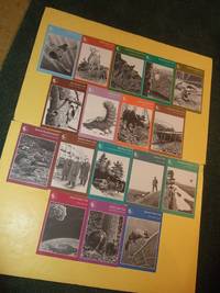 cover of 17 Algonquin Park Trail Guides: Whiskey Rapids; Hardwood Lookout; Mizzy Lake; Peck; Track & Tower; Hemlock Bluff; Bat; Two Rivers; Centennial Ridges; Big Pines; Booth's Rock; Spruce Bog; Beaver Pond; Berm Lake; Brent Crater; Barron Canyon; Lookout