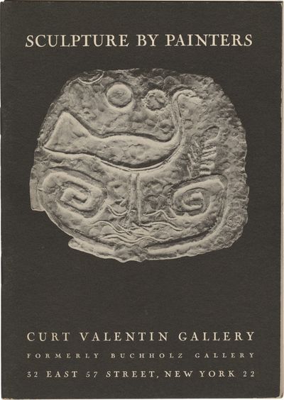 Sculpture by Painters (Original catalog for the 1951 exhibition)