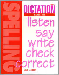 Dictation Resource Book by Anthony, Susan C - 1999-01-01