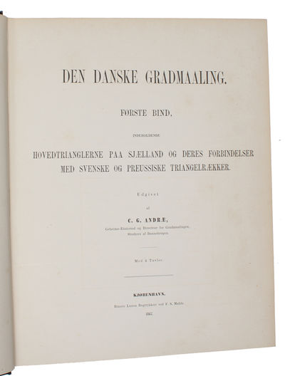 Den Danske Gradmaaling. Bind 1-4. (photo 2)