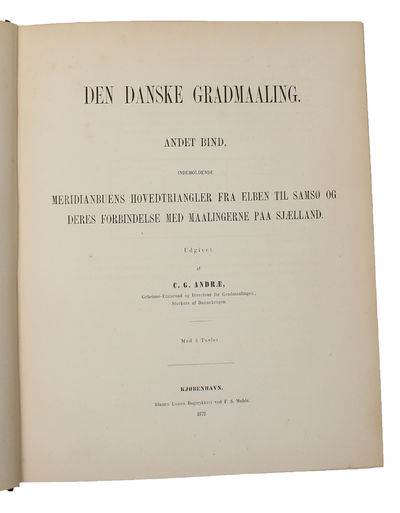 Den Danske Gradmaaling. Bind 1-4. (photo 4)