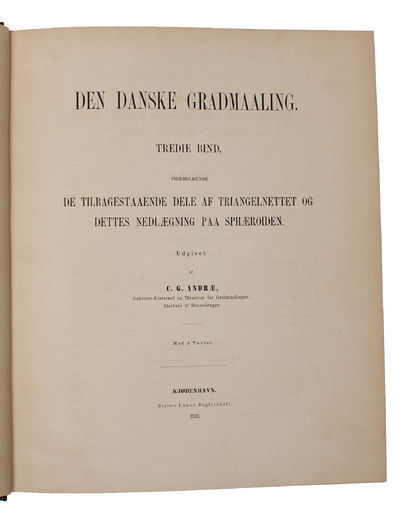 Den Danske Gradmaaling. Bind 1-4. (photo 5)