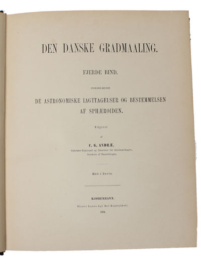 Den Danske Gradmaaling. Bind 1-4. (photo 7)
