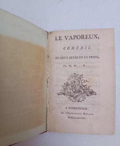 Le vaporeux, comédie en deux actes et en prose, par M. M... D... (photo 2)