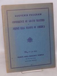 image of Souvenir Program Conference of Grand Masters of Prince Hall Masons of America May 17-21, 1953