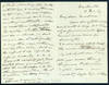 Autograph letter signed to an unidentified correspondent