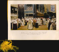 Coronation of King George VI and Queen Elizabeth. Westminster Abbey. 12th May 1937. Tassled Christmas memento.