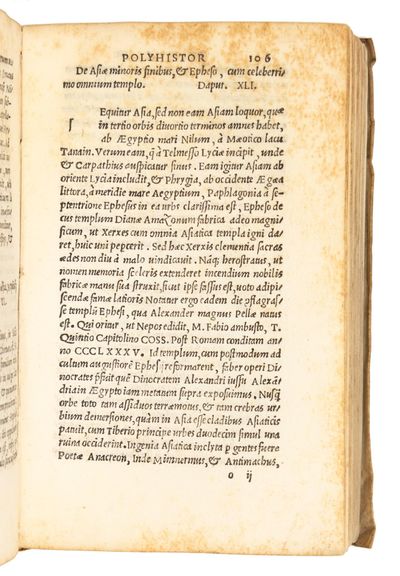 Pomponius Mela. Iulius Solinus. Itinerarium Antonini Aug. Vibius Sequester. P. Victor De Regionibus Urbis Romae. Dionysius Afer de Situ Orbis Prisciano interprete. Iter[u]m castigatus & cum Graeco exe[m]plari collatus