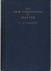 cover of THE NEW CONCEPTIONS OF MATTER