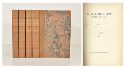 Sveriges bibliografi intill år 1600. I-III.