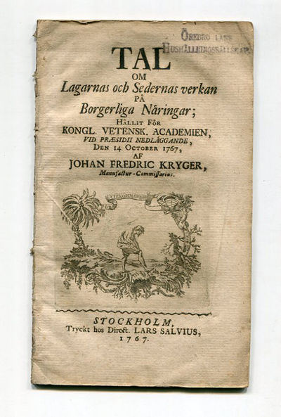 Tal om lagarnas och sedernas verkan på borgerliga…