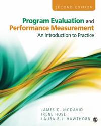 Program Evaluation and Performance Measurement : An Introduction to Practice