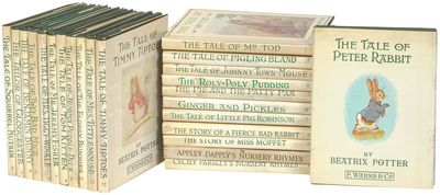 New York/London: Frederick Warne, 1969. Hardcover. Very Good/Very Good. Reprints. 24mo. Illustrated....