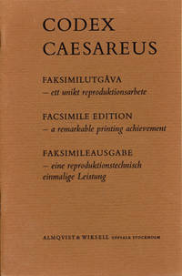 Codex Caesareus i faksimilutgåva. Codex Ceasareus…