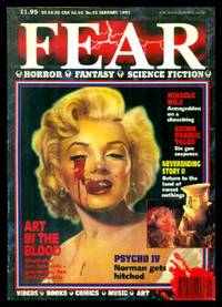 FEAR - Fantasy, Horror and Science Fiction - Issue 25 - January 1991 by Western, David (editor) (Storm Constantine; Laurie Christopher; t Winter-Damon; Mike O&#39;Driscoll; Liam Sanford; Pete Crowther; Jane Dorsey; Colin Wilson; Brian Aldiss; Stephen King; Ian MacDonald) - 1991