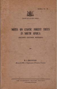 Notes on EXOTIC FOREST TREES IN SOUTH AFRICA