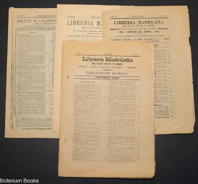 Libreria Madrileña de Juan Buxo y Comp. Publicacion mensual. Año 1, Numero 2-8; Año II, Numero 1-2, 4-11; Año III, Numeros 1-5; Año IV, numero 1; seguna serie, numberos 2, 13