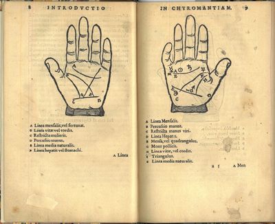 Introductiones apotelesmaticae elegantes, in Chyromantiam, Physionomiam, Astrologiam naturalem, complexiones hominum, Naturas planetarum. Cum periaxiomatibus defaciebus Signorum, & canonibus de aegritudinibus, nusquam ferè simili tractata compendio. (photo 2)