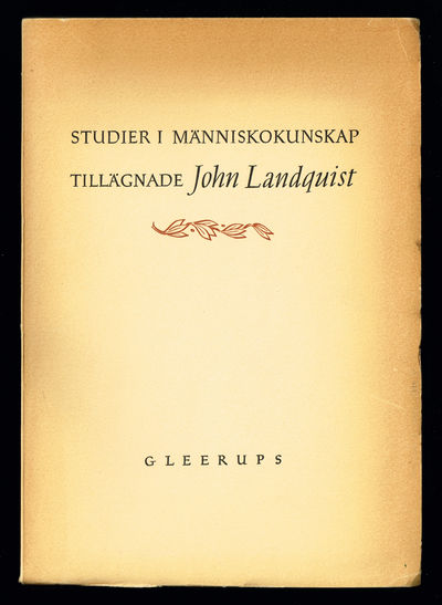 Studier i människokunskap tillägnade John…