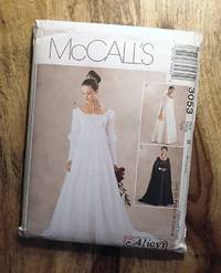 image of McCALL'S SEWING PATTERN: #3053: McCALL'S ALICYN EXCLUSIVES: Renaissance Bridal Gown and Bridesmaids Dress: Size B: 8-10-12