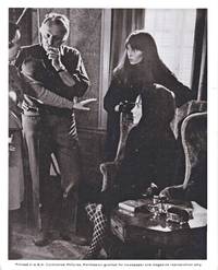 cover of Secret Ceremony (Original photograph of Elizabeth Taylor, Mia Farrow, and Joseph Losey on the set of the 1968 film)