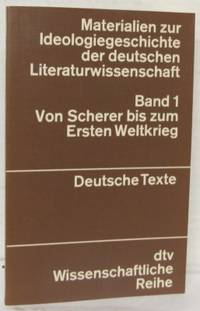 Materialien zur Ideologiegeschichte der deutschen…