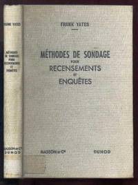Méthodes de sondage pour recensements et enquêtes