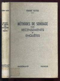 Méthodes de sondage pour recensements et enquêtes.