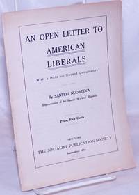 image of An open letter to American liberals, with a note on recent documents