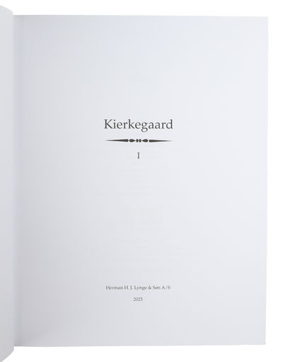 Kierkegaard (The Catalogue). 2 vols.  - [THE KIERKEGAARD CATALOGUE] (photo 3)
