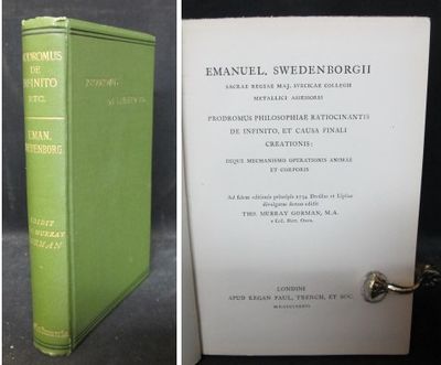 Prodromus philosophiae ratiocinantis de infinito,…