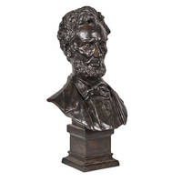 Bust of Abraham Lincoln.