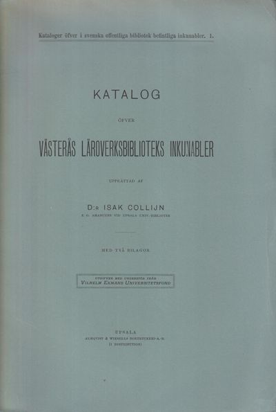 Katalog öfver Västerås Läroverksbiblioteks…